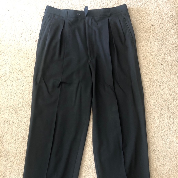 Armani Collezioni Black Wool suit 42L - Picture 3 of 5